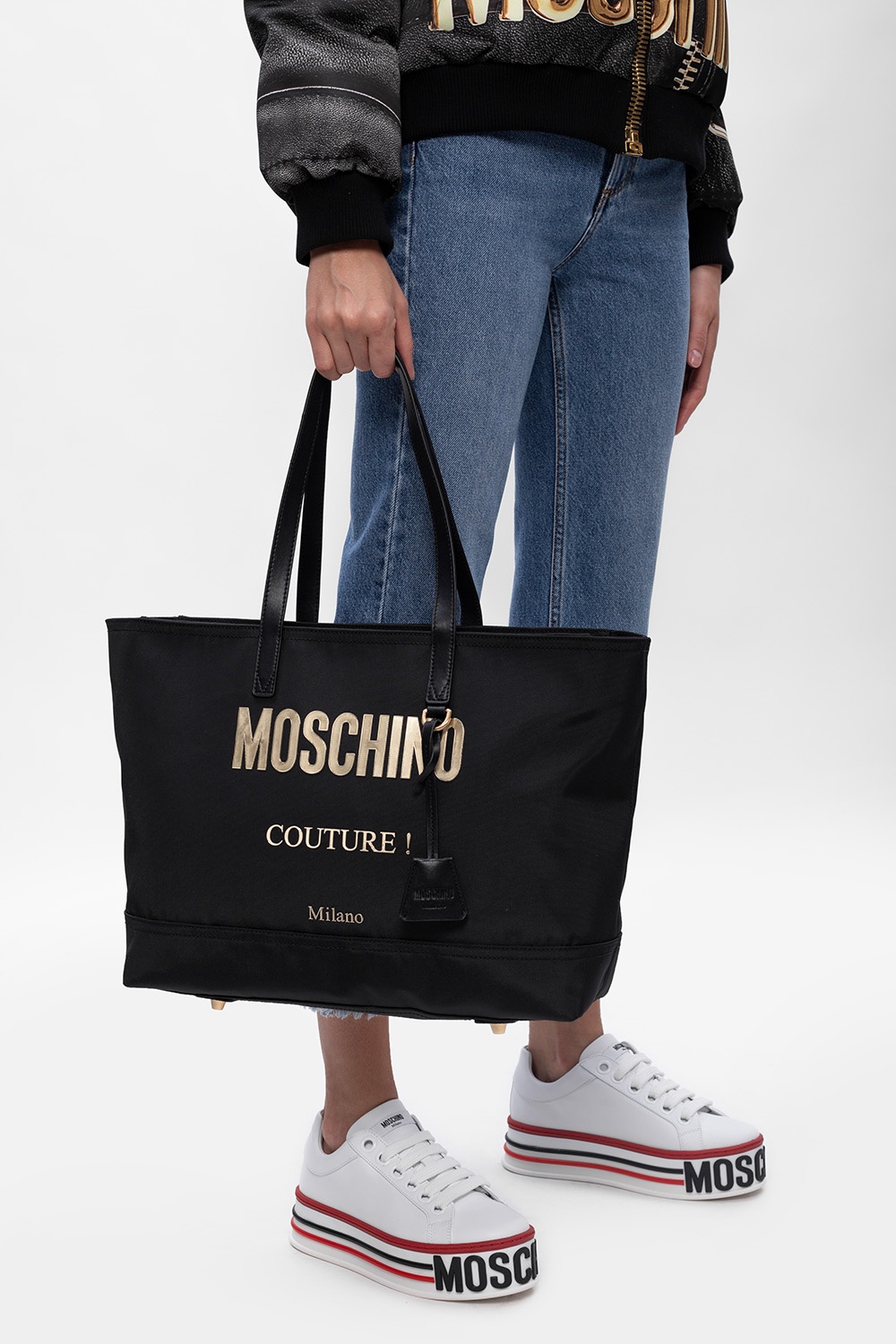 Moschino beach online bag